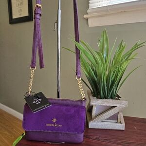 Nanette Lepore Crossbody Meadow Plumberry